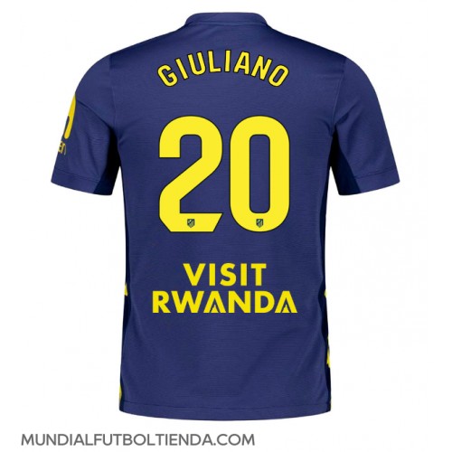 Camiseta Atletico Madrid Giuliano Simeone #20 Segunda Equipación Replica 2025-26 mangas cortas